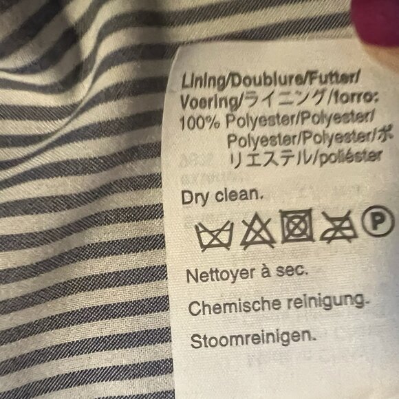 J.Crew Women Wool Blazer Blue Size 10 Winter Preppy Academia Professional - Picture 11 of 13